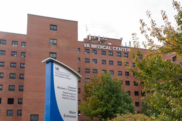 VA Medical Center building where disability claims are processed